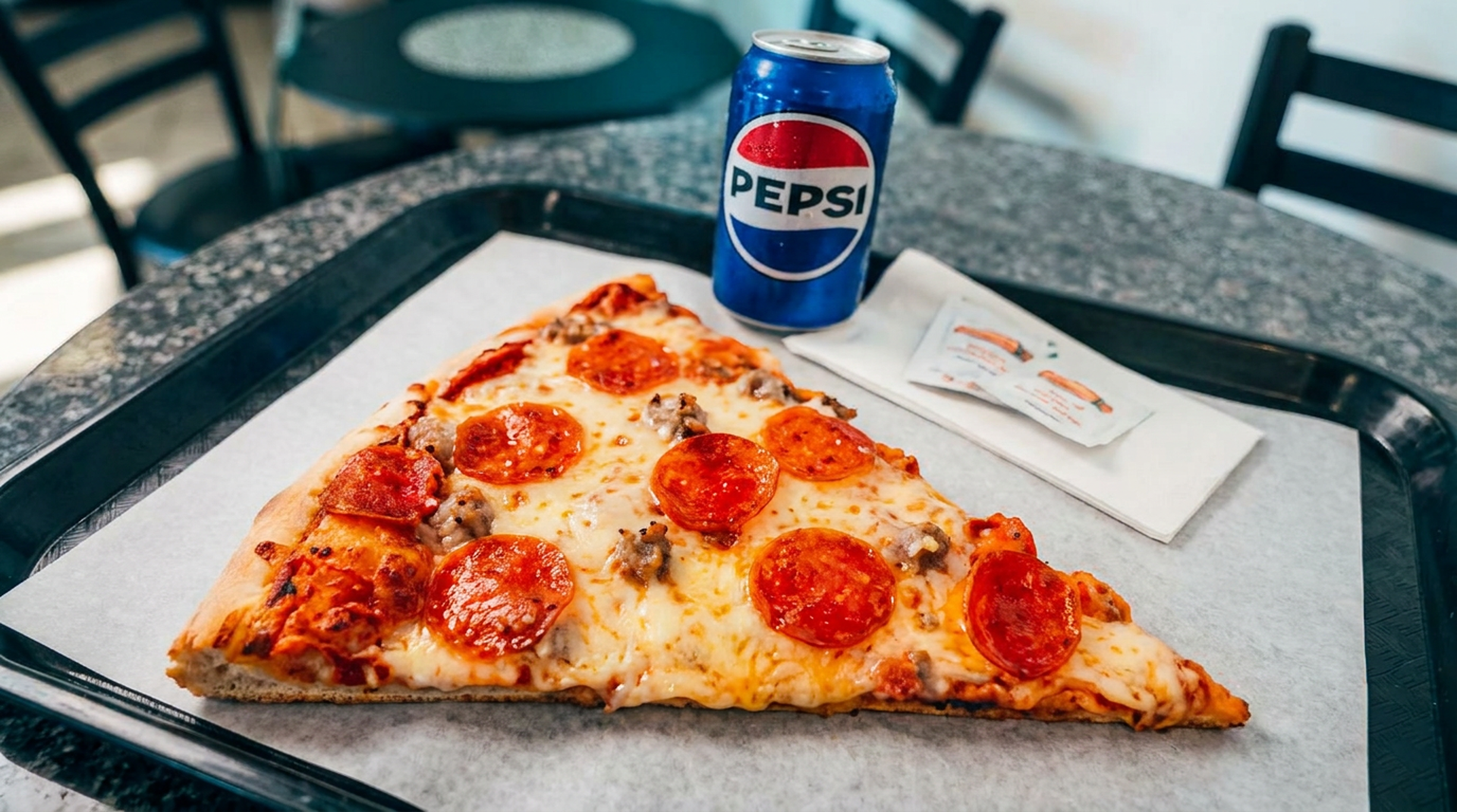 Giant slice lunch