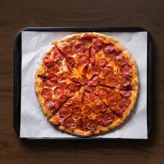 Giant Pepperoni Pizza Slice
