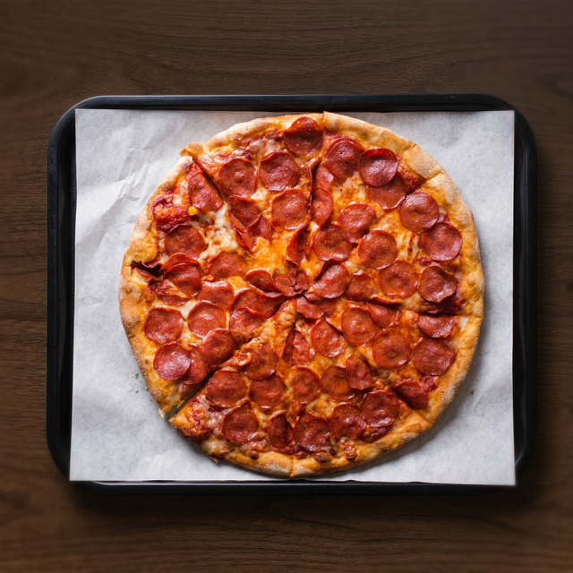 Giant Pepperoni Pizza Slice.